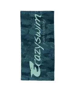 SERVIETTE - CRAZY SPORT TOWEL - CLAWS BLEU