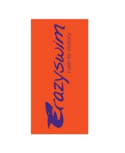 SERVIETTE - CRAZY SPORT TOWEL - ORANGE