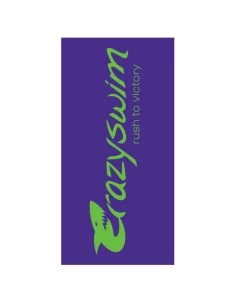 SERVIETTE - CRAZY SPORT TOWEL - VIOLET